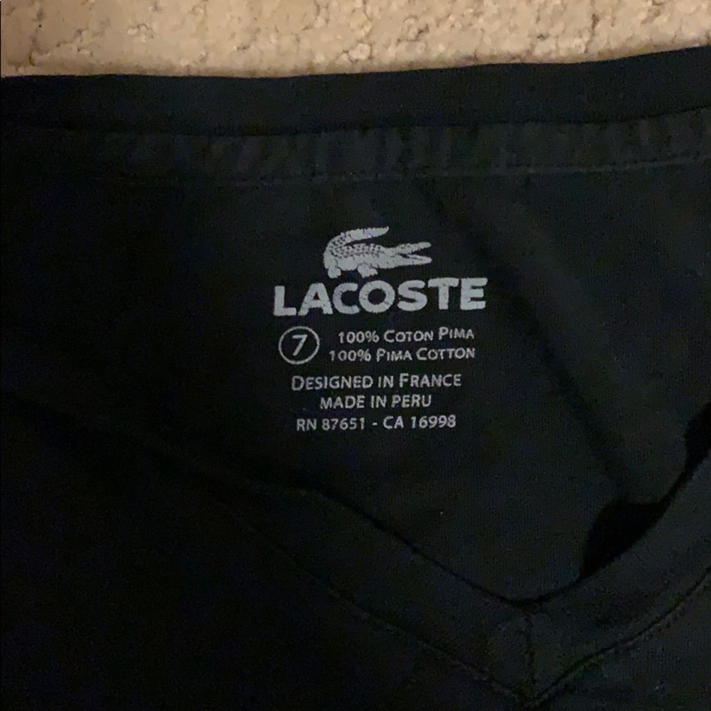 Lacoste V Neck - Picture 2 of 3